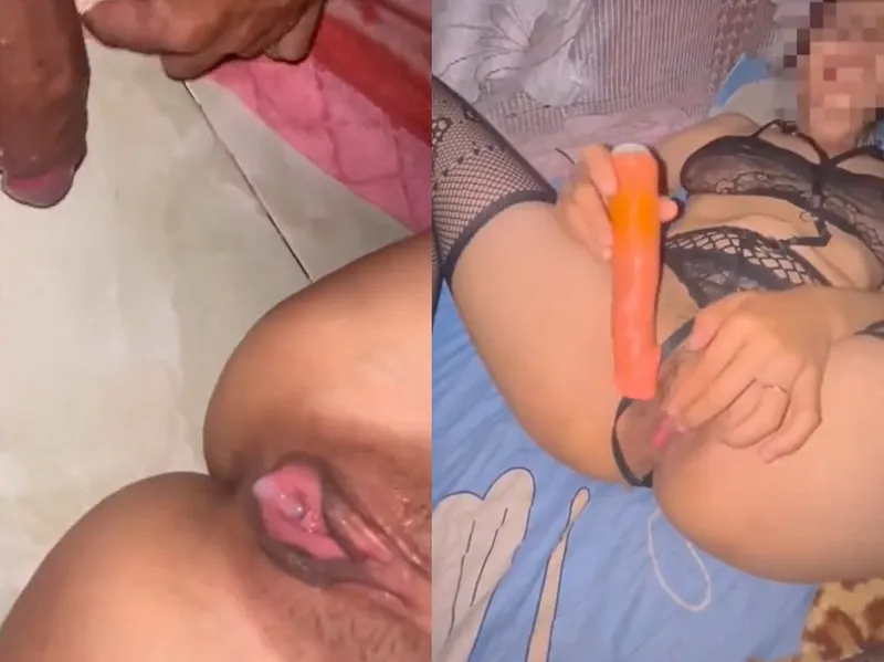 Chịch tập thể cô vợ còn bắn tinh đầy lồn em